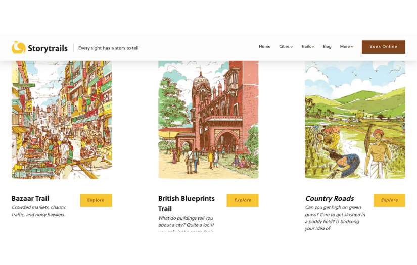 Storytrails screenshot 1